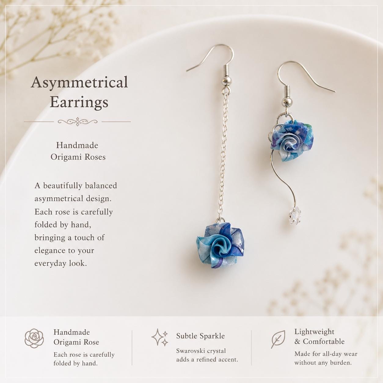 Japan Asymmetrical Earrings - Etsy