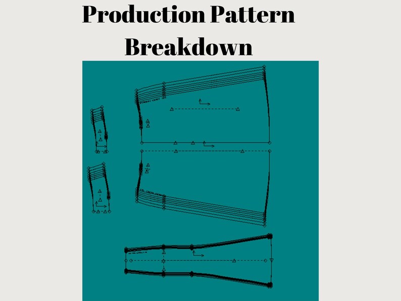 Professional Flared Midi Skirt DXF Garment Pattern | Production Ready ...
