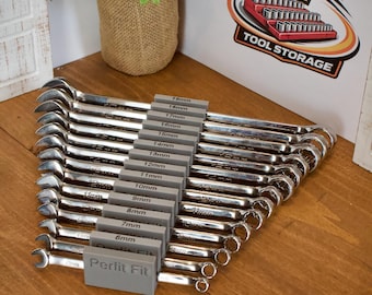 Magnetyczne uchwyty na klucze do Icon Snap On Craftsman Matco Tekton | Organizer do skrzynki narzędziowej | Przechowywanie narzędzi drukowanych w 3D | Organizacja szuflad w garażu |