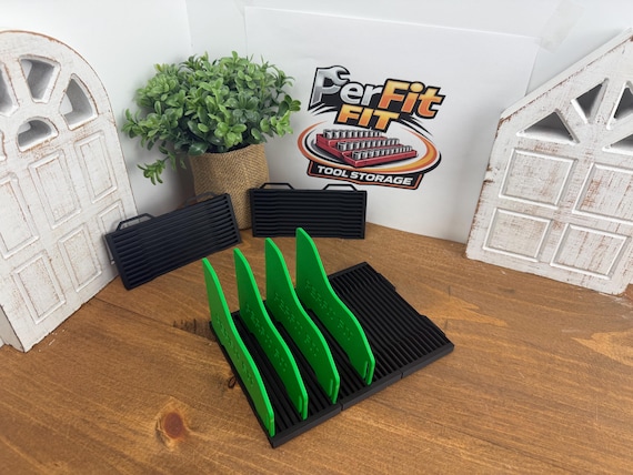 Modular Plier Holder Kit with Magnetic Option | Toolbox Drawer Organizer | 3D Printed Plier Rack | Garage Mechanic Tool Storage System