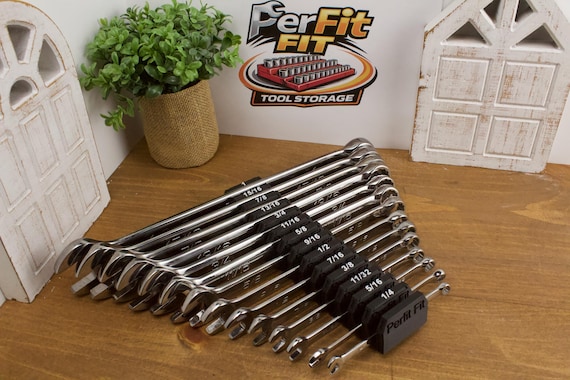 Magnetic Wrench Holders for Icon Snap On Craftsman Matco Tekton | Toolbox Organizer | 3D Printed Tool Storage | Garage Drawer Organization |