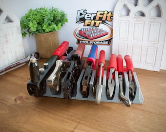 Zestaw magnetycznych uchwytów na szczypce | Modułowy organizer do szuflady narzędziowej | Stojak na szczypce drukowany w 3D | System przechowywania narzędzi dla mechaników garażowych