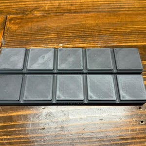 Magnetyczny organizer na nasadki udarowe ICON 1/2" | Uchwyt na narzędzia Gridfinity | Tacka SAE i metryczna | Druk 3D | Przechowywanie w skrzynce narzędziowej w garażu mechanika zdjęcie 10