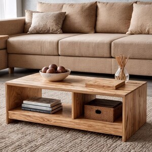 Farmhouse Coffee Table Plan, Coffee Tables,  Woodworking Plans  (PDF Download)