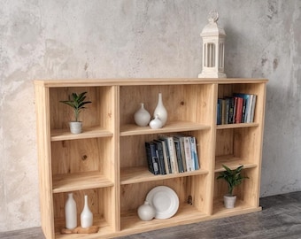 DIY Bookshelf Plans: Step-by-Step Woodworking Instructions (48" x 31") (Digital Download)