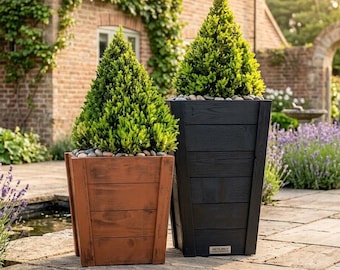 Plano para construir una jardinera alta de exterior (hágalo usted mismo): Plano de carpintería paso a paso (archivo PDF)