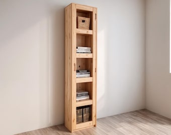 Room Bookshelf Plan: Wooden Bookshelf Closet, Woodworking Plans(PDF Download)