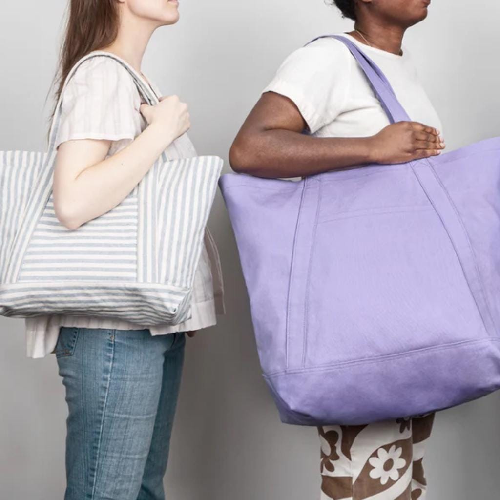 Tote Bag Sewing Pattern | Beginner Friendly, Two Sizes (PDF Pattern) - Etsy