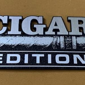 Aangepaste CIGAR EDITION Auto Embleem