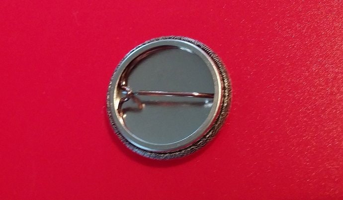 Proclaim Pinback Brotherhood of the Cruciform Pinback Button INDIANA JONES Holy GRAIL ...