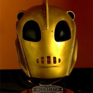 ROCKETEER HELMET Display Nameplate Placard image 3