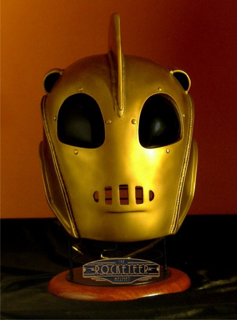 ROCKETEER HELMET Display Nameplate Placard image 3