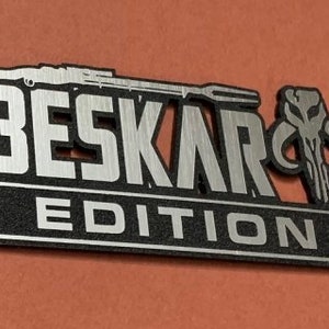 Custom BESKAR EDITION Automobile Car Emblem MYTH