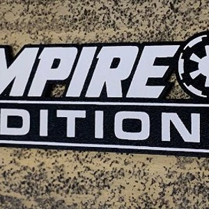 Custom EMPIRE EDITION Automobile Car Emblem