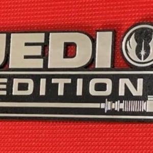 Custom JEDI EDITION Automobile Car Emblem