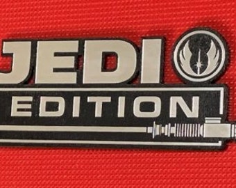 Custom JEDI EDITION Automobile Car Emblem