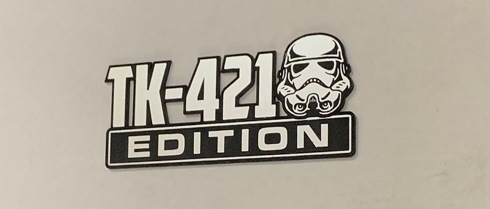 Custom TK-421 EDITION Automobile Car Emblem - Etsy