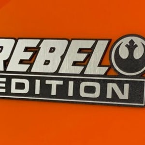 Custom REBEL EDITION Automobile Car Emblem