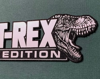 Custom T-REX EDITION Automobile Car Emblem