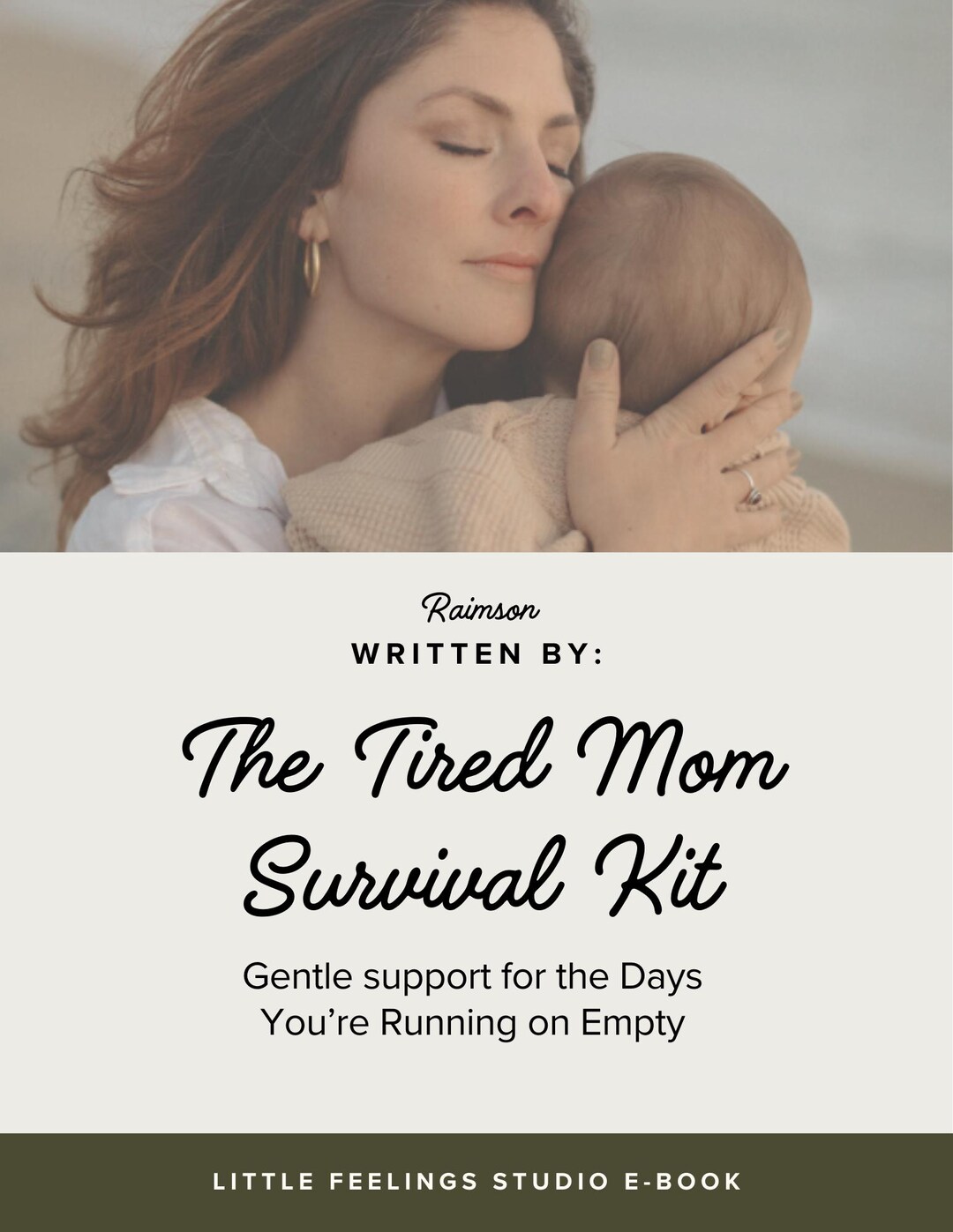 Tired Mom Survival Kit | Digital Self Care Guide for Overwhelmed Moms ...