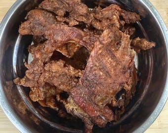 Getrocknetes geräuchertes Huhn