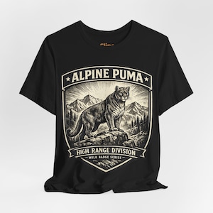 Vintage Alpine Puma T-Shirt - High Range Division Graphic Tee
