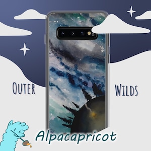 Funda Outer Wilds Watercolor para Samsung