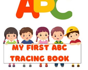 ABC Tracing and Coloring Book for Kids | Preschool Learning Workbook (PDF Download)