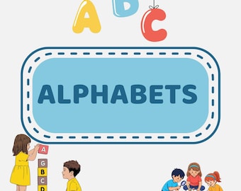 Preschool Alphabets Bundle | ABC Learning Worksheets for Ages 2–5 | Toddler & Preschool Printable Activities