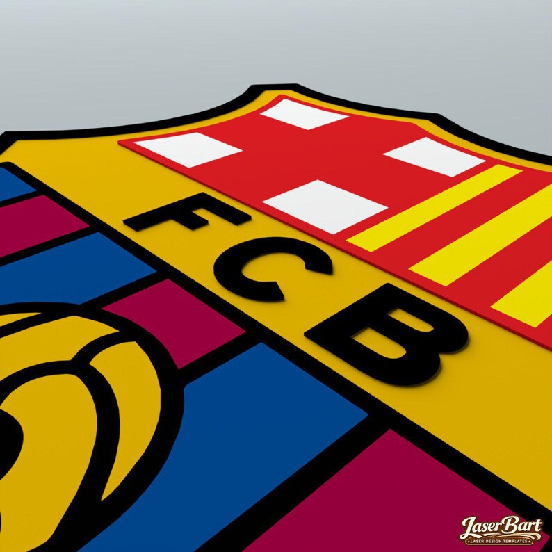 Barcelona Layered Wall Art | Laser Cut File (digital Download) - Etsy
