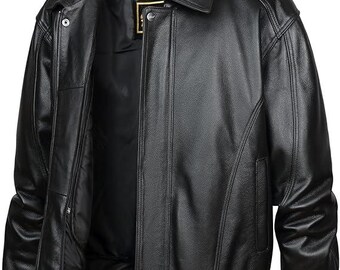 Handmade Genuine Leather Motorcycle Jacket – Custom Fashion
