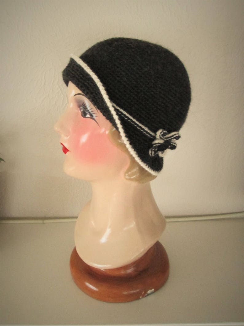 PDF Crochet Pattern Cloche Hat Downton Abbey 1920s Bonnet Cloche Vintage Style 1930s image 9
