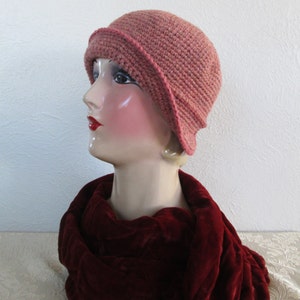 PDF Crochet Pattern Cloche Hat Downton Abbey 1920s Bonnet Cloche Vintage Style 1930s image 7