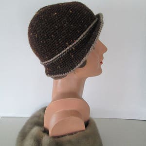 PDF Crochet Pattern Cloche Hat Downton Abbey 1920s Bonnet Cloche Vintage Style 1930s image 2