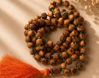 Tulasi Japa Mala 108 Beads for Hare Krishna Maha Mantra Meditation
