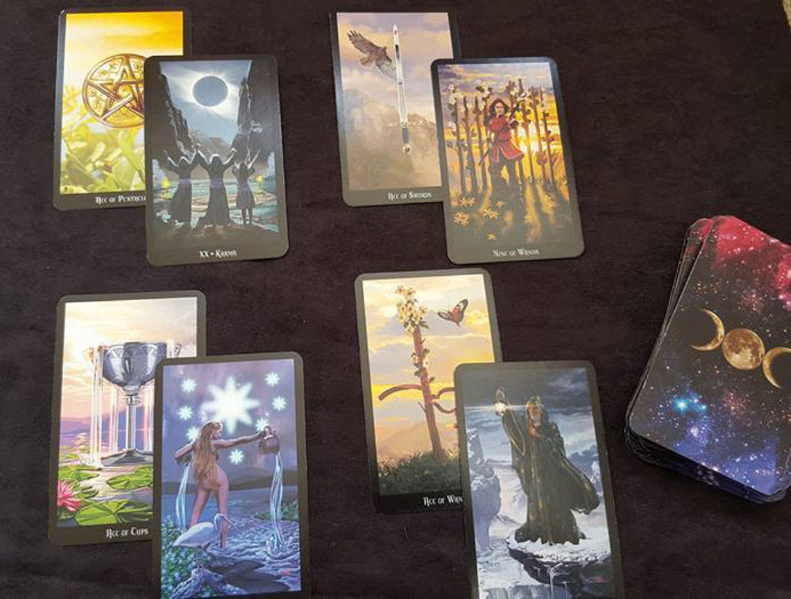 Four Elements Tarot Reading 4 Card Tarot Reading NOT Etsy