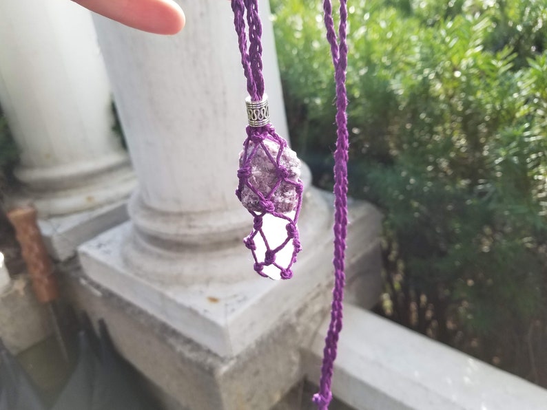 Tranquility Charm For Sacred Space Yoga Studio etc With Lepidolite /& Selenite Self