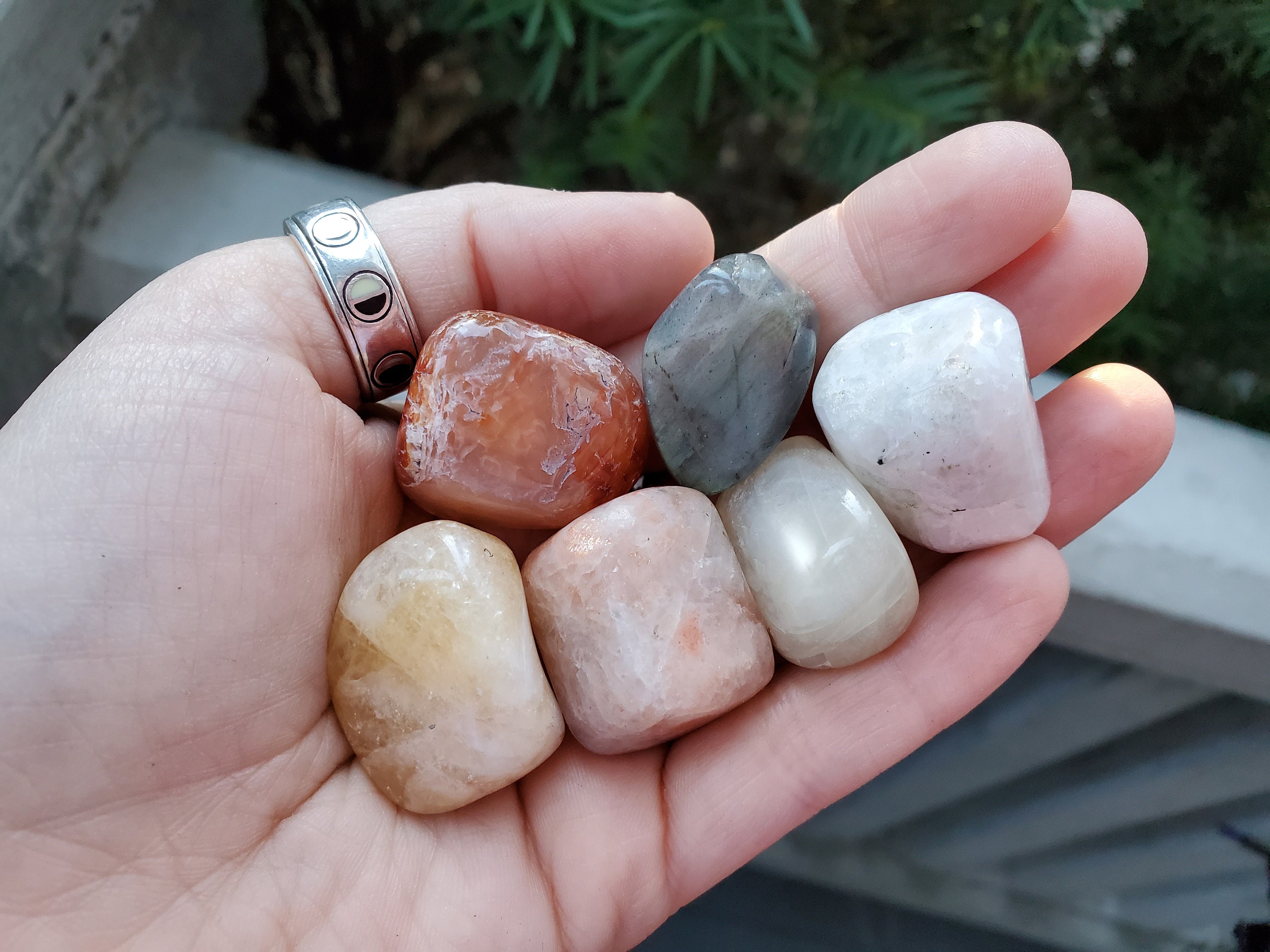 Crystals of the Sun and Moon Sets Choice of 3 Sun Crystals 3 Etsy