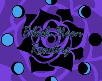 Black Moon Reading - 5 Card Reading (NOT PHYSICAL ITEM) - Black Moon Astrology Cards
