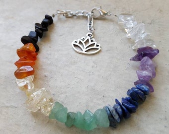Chakra Crystals Bracelet