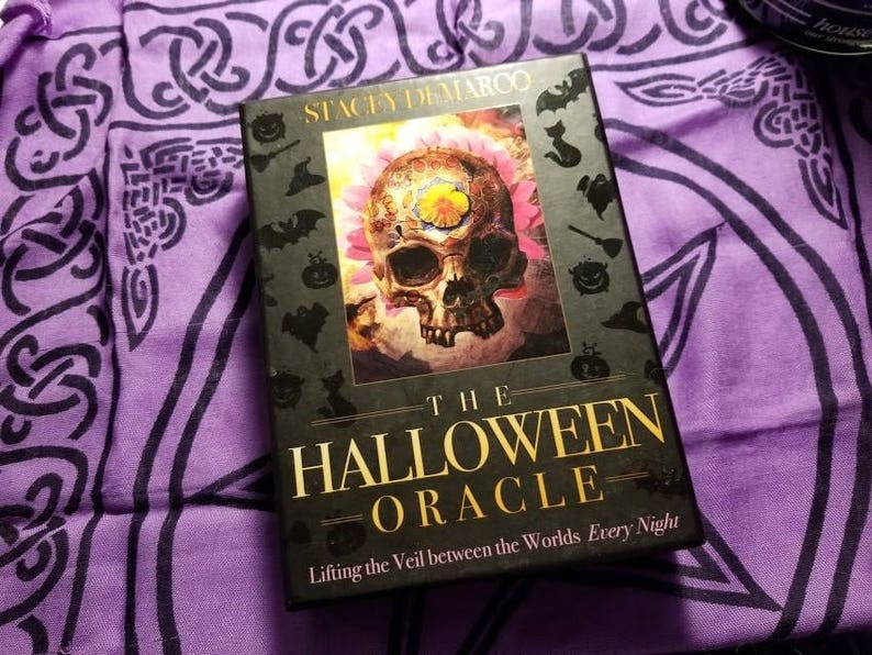 The Jack-O/'-Lantern Divination Layout The Halloween Oracle Samhain Reading 6 Card NOT PHYSICAL ITEM