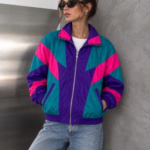 80s 90s Track Jacket - Etsy
