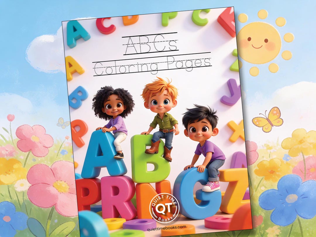 Libro para colorear del alfabeto de animales / ABC imprimible para ...