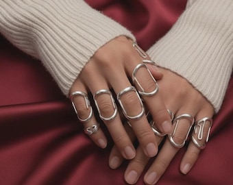 Adjustable Splint Arthritis Ring for Swan Neck, EDS & Hypermobility | Handmade Finger Deformity Support Splint Ring for Joint Pain Relief