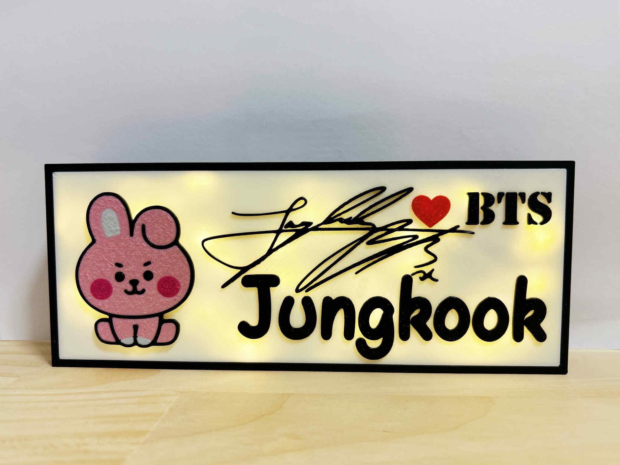 Jungkook Signature - Etsy