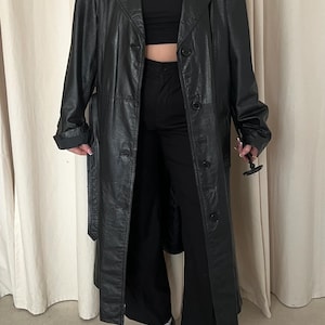 90s Long Coat - Etsy