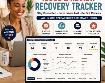 Airbnb Guest Communication, Issue & Review Recovery Tracker