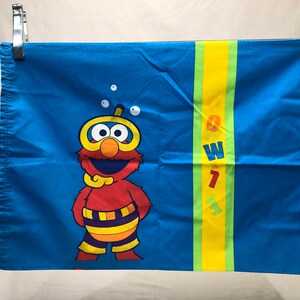 sesame street pillowcase