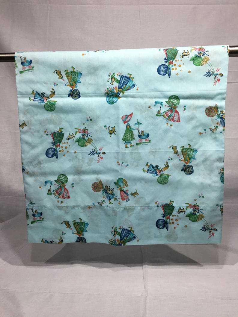 Vintage Pillowcase Holly Hobbie Cats Flowers Bedding Linens Fabric Retro Ladies - Holly Hobbie Bedding Vintage Pillowcase Holly Hobbie Cats Flowers Bedding Linens Fabric Retro Ladies - Holly Hobbie Bedding