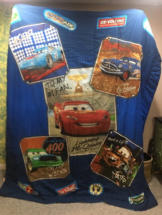 Cars bedspread top